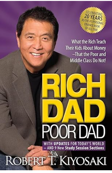 Rich Dad Poor Dad Book by Robert Kiyosaki Cover